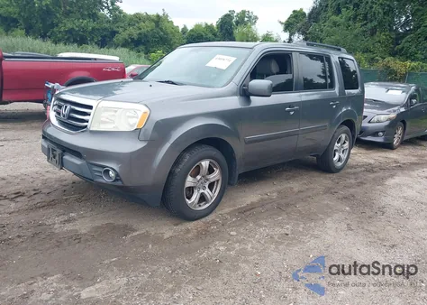2013 Honda Pilot Ex-L from USA, damaged, VIN 5FNYF4H74DB030491